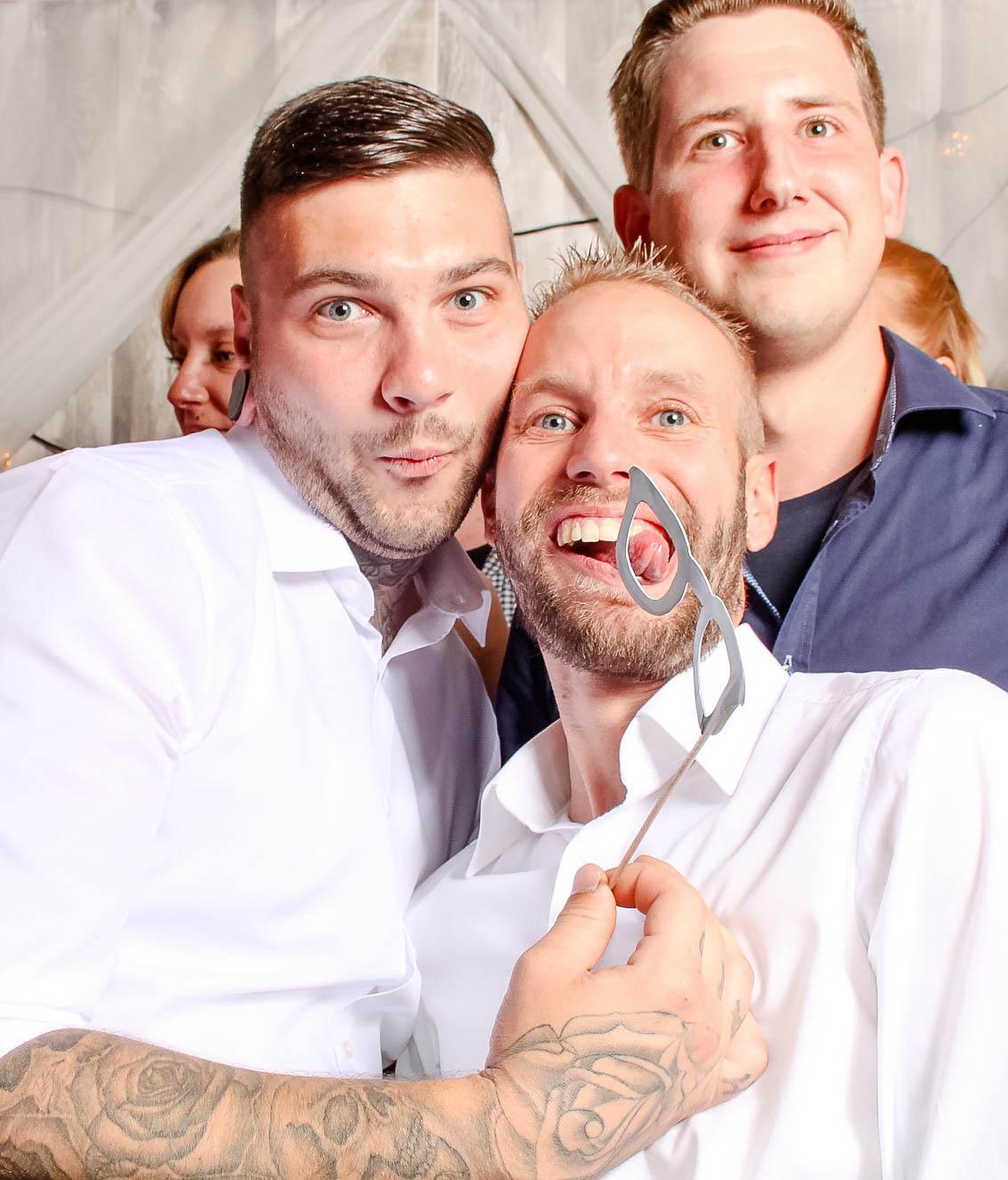 Fotobox lustiges Gruppenbild
